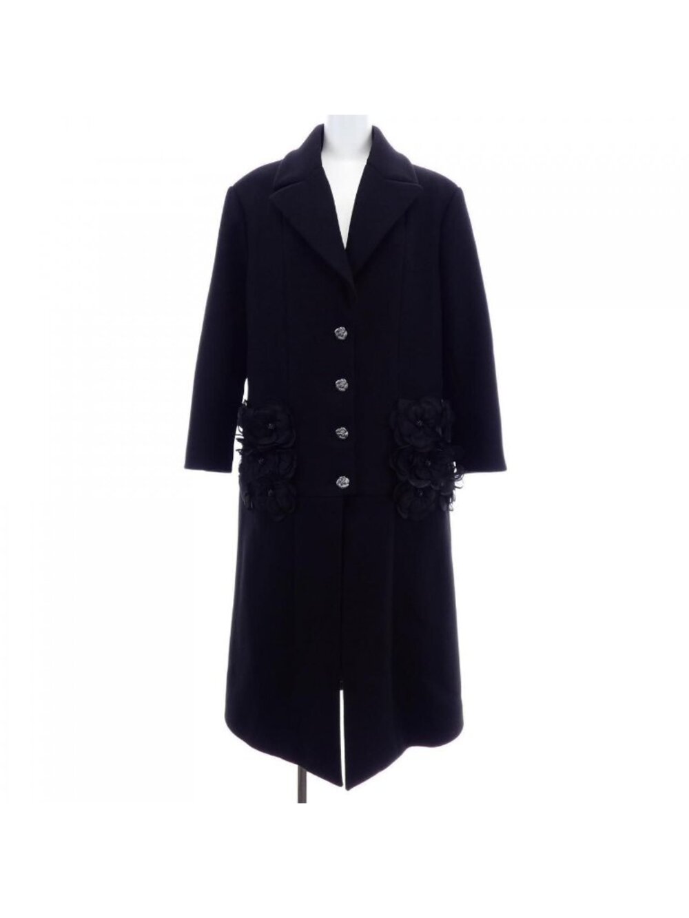 Chanel Coat Black